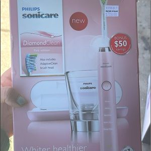 Sonicare special edition pink toothbrush